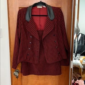 Vintage Houndstooth Suit